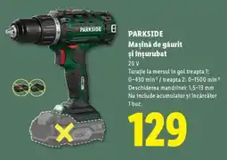Lidl PARKSIDE Mașină de găurit și înșurubat Ofertă