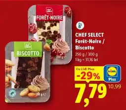 Lidl Chef Select Forêt-Noire / Biscotto Ofertă