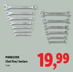 Lidl Parkside Chei fixe / inelare Ofertă