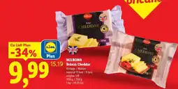 Lidl Milbona Brânză Cheddar Ofertă