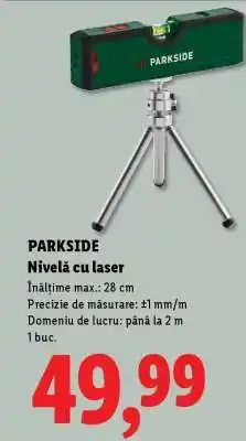Lidl PARKSIDE Nivelă cu laser Ofertă