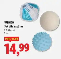 Lidl WENKO Set bile uscător Ofertă