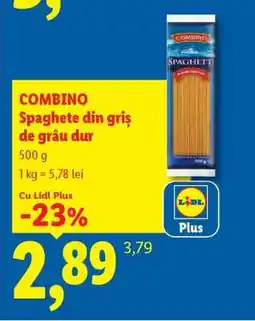 Lidl COMBINO Spaghete din griș de grâu dur Ofertă