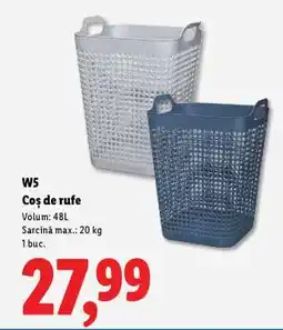 Lidl W5 Coș de rufe Ofertă