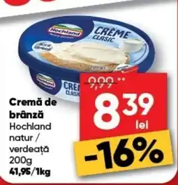PROFI Hochland cremă de brânză Ofertă