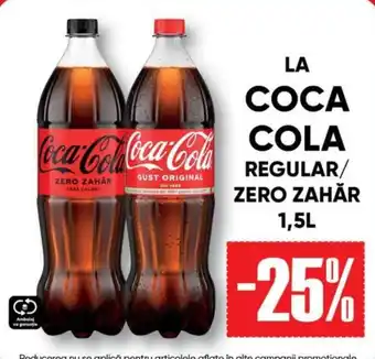 Coca-Cola Regular/Zero Zahăr