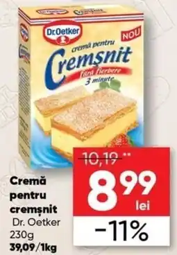 PROFI Dr. Oetker cremă pentru cremșnit Ofertă