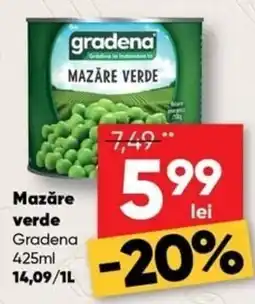 PROFI Gradena mazăre verde Ofertă