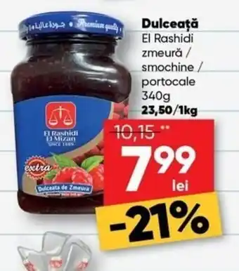 El Rashidi dulceată zmeură / smochine / portocale
