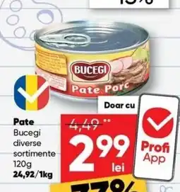 PROFI Bucegi pate porc Ofertă
