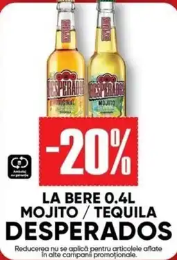 PROFI Desperados mojito / tequila Ofertă