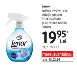 DM Lenor spring awakening Ofertă