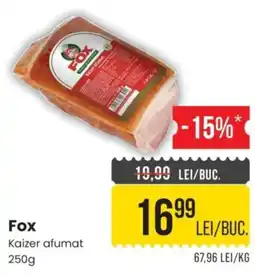 Mega Image Fox kaizer afumat Ofertă
