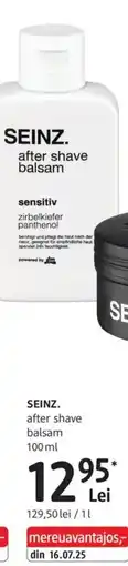 DM Seinz after shave balsam Ofertă