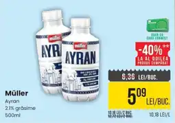 Mega Image Müller Ayran Ofertă