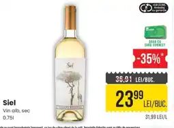 Mega Image Siel Vin alb, sec Ofertă