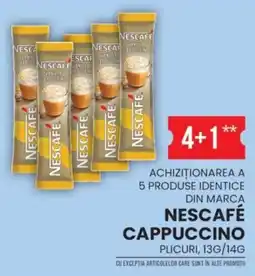 Mega Image Nescafe cappuccino Ofertă