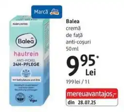 DM Balea balea crema de fata anti-coșuri Ofertă