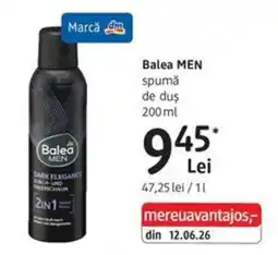 DM Balea men spumă de duș Ofertă