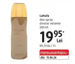 DM Lattafa deo spray Ofertă