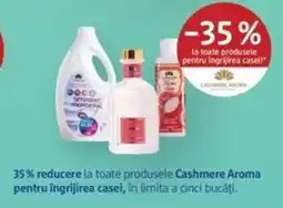 DM Cashmere Aroma Ofertă