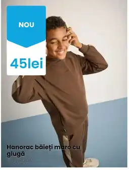 Pepco Body hanorac băieți maro cu glugă Ofertă