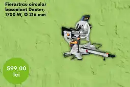Leroy Merlin Fierastrau circular basculant Dexter Ofertă