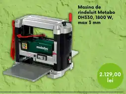 Leroy Merlin Metabo masina de rindeluit DH330 Ofertă