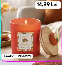 Jumbo Pumpkin Scented Candle Ofertă