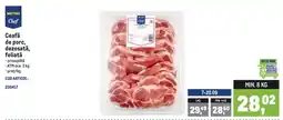 Metro Metro Chef Ceafă de porc, dezosată, feliată Ofertă