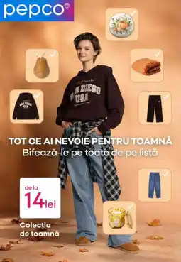 Pepco pepco colecția de toamnă Ofertă