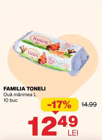 Familia Toneli Ouă mărimea L
