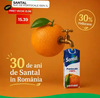 Santal suc de portocale 100%