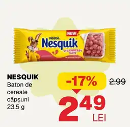 Annabella Nesquik baton de cereale căpșuni Ofertă