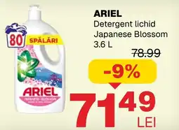 Annabella Ariel detergent lichid japanese blossom Ofertă