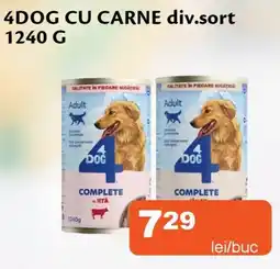Unicarm 4dog cu carne Ofertă