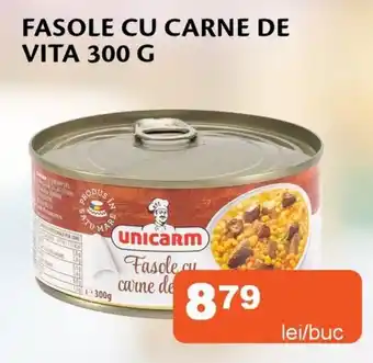 Unicarm unicarm fasole cu carne de vita Ofertă