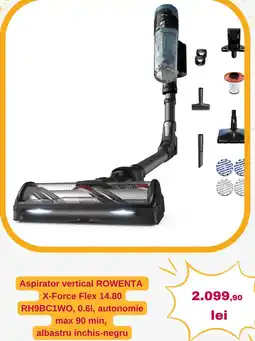 Altex Rowenta aspirator vertical x-force flex 14.80 Ofertă