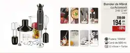 Carrefour Zass blender de mână cu accesorii Ofertă