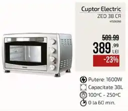 Carrefour Zass cuptor electric zeo 38 cr Ofertă