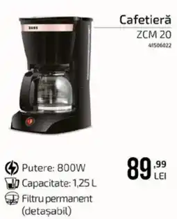 Carrefour Zass cafetieră zcm 20 Ofertă