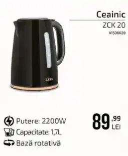 Carrefour Zaso ceainic zck 20 Ofertă