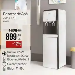 Carrefour Zase dozator de apă zwd 22 c Ofertă