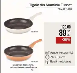 Carrefour Tigaie din aluminiu turnat Ofertă