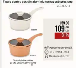 Carrefour Carrefour tigaie pentru sos Ofertă