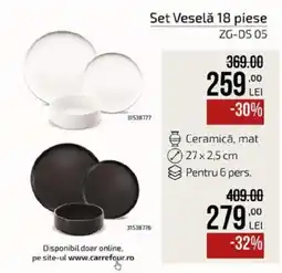 Carrefour Set Veselă Ofertă