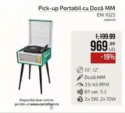 Carrefour Ricola Pick-up Portabil cu Doză MM Ofertă