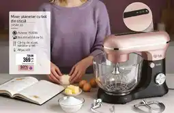 Carrefour Zass mixer planetar cu bol din sticlă Ofertă