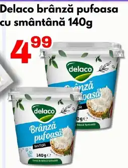 Global Delaco brânză pufosă cu smântână Ofertă
