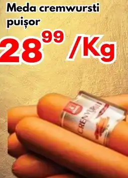 Global Meda cremwursti puișor Ofertă